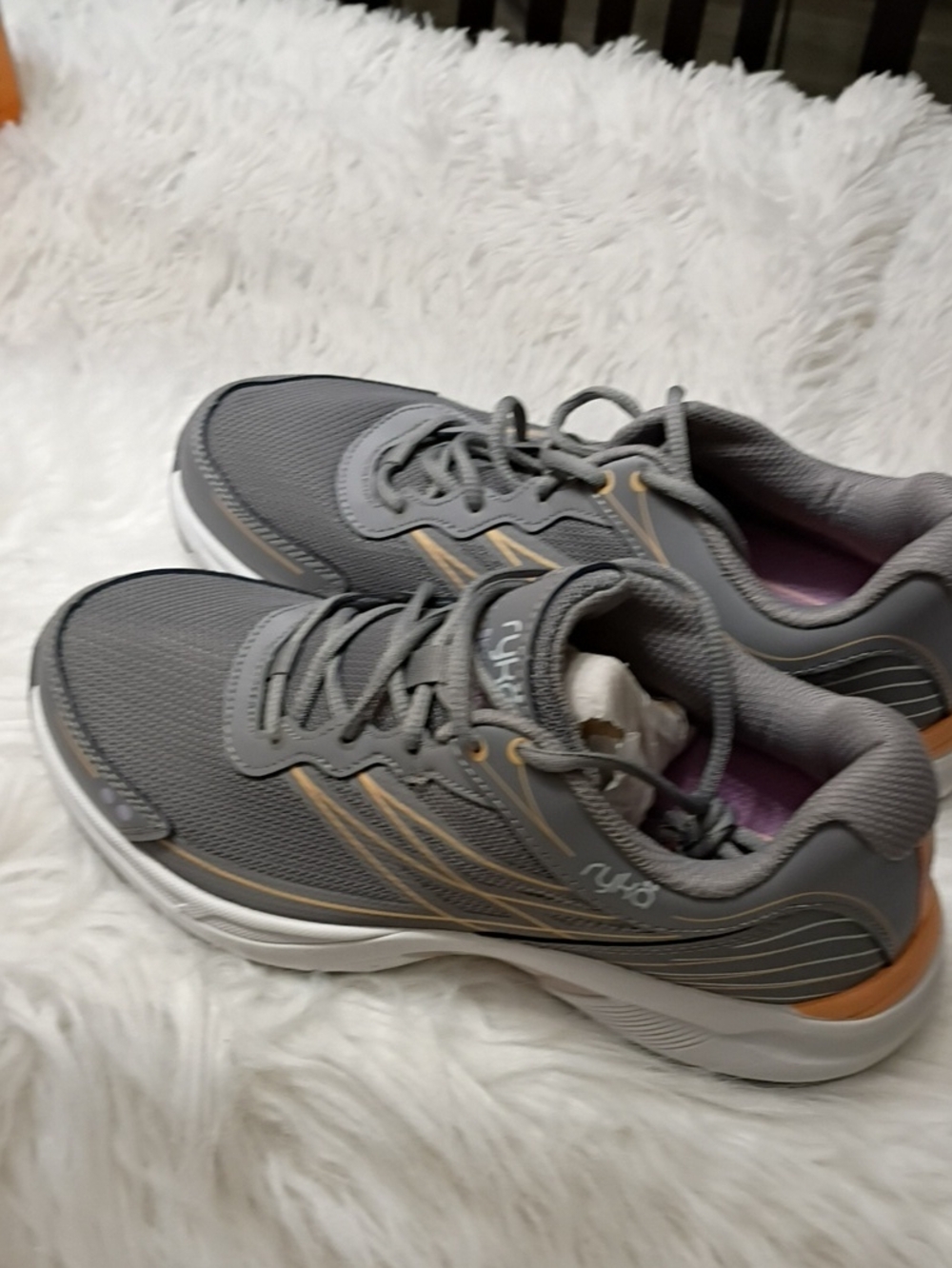 New Ryka Skylark Walking Running Shoes Frost Gray for Women SZ 6W - Picture 7 of 15